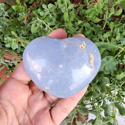 Angelite Heart