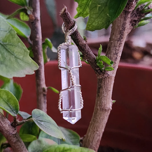 Clear Quartz Point Pendant