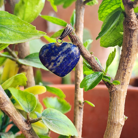 Lapis Lazuli Heart Pendant