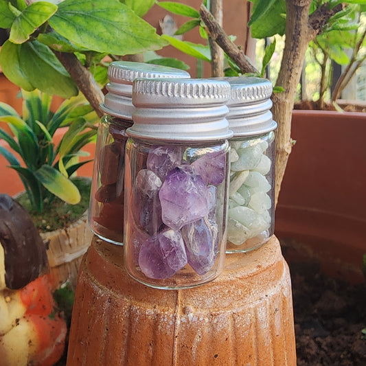 Faerie Jars (crystal chips)