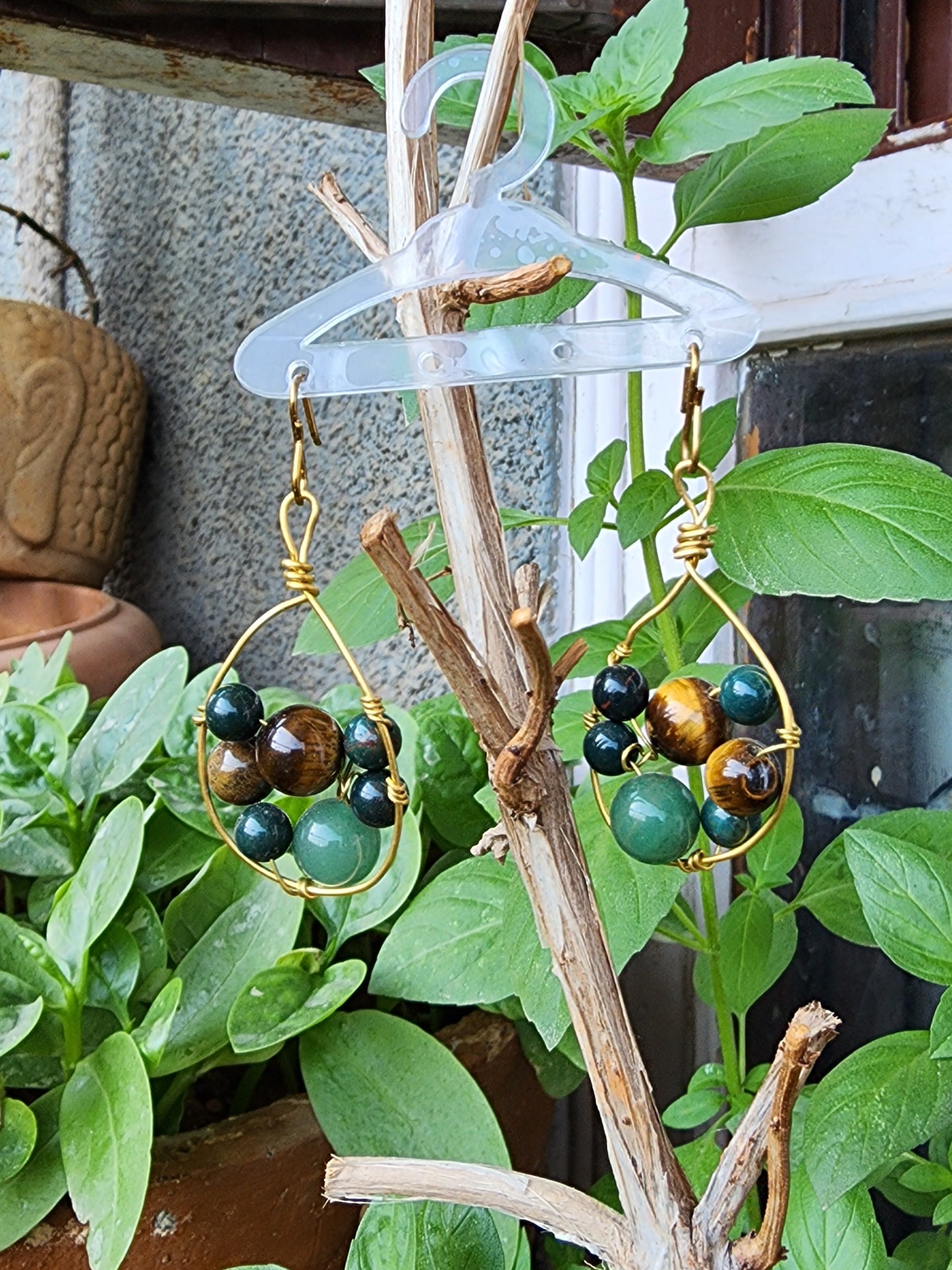 Abundance and Health Earrings