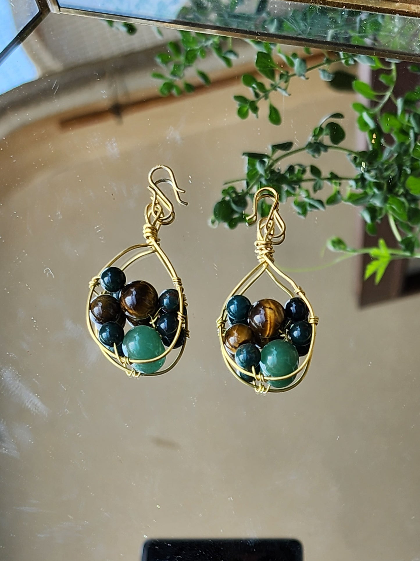 Abundance and Health Earrings