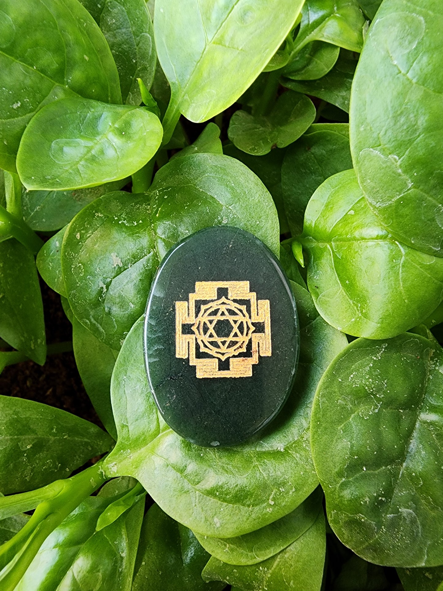 Abundance Sri Yantra Cabochon