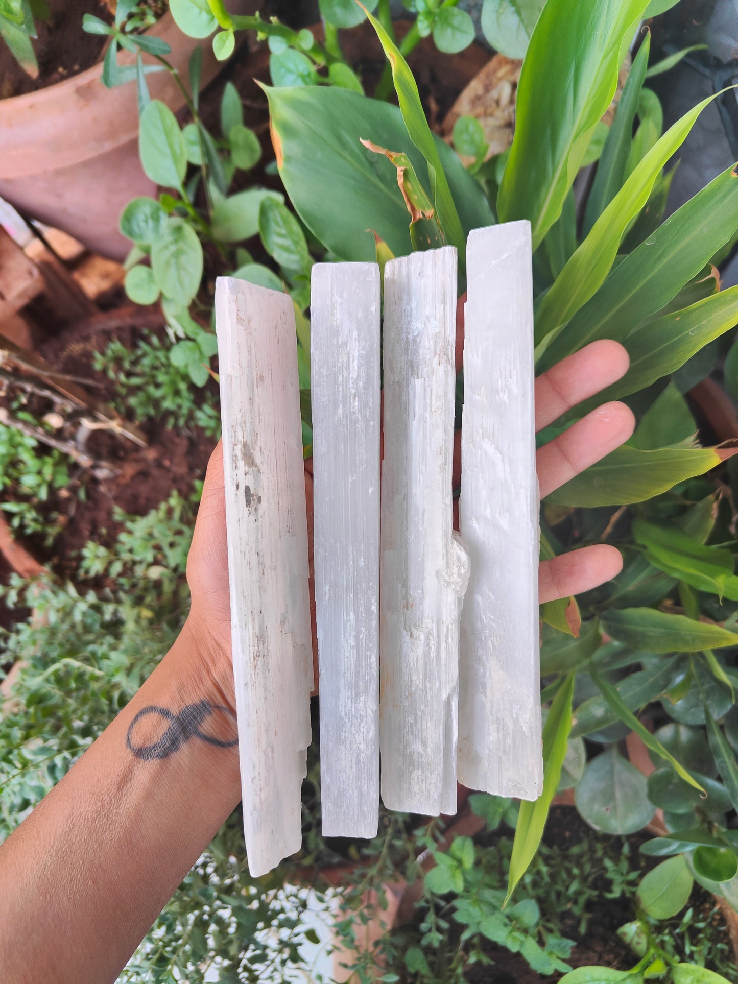 Selenite Cleansing Raw Slab