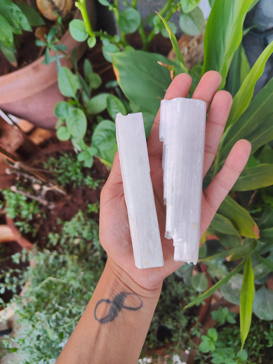 Selenite Cleansing Raw Slab