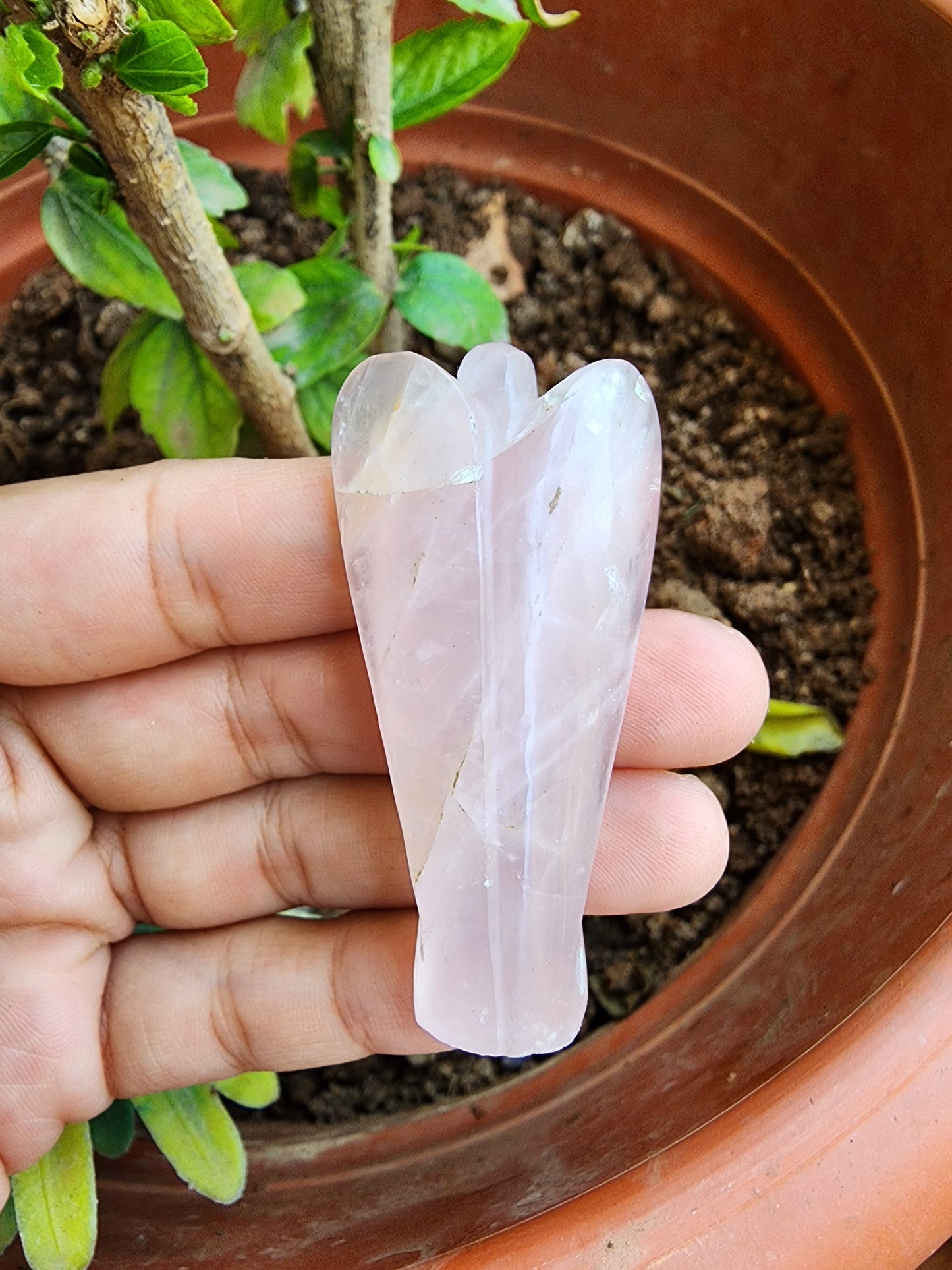 Rose Quartz Angel