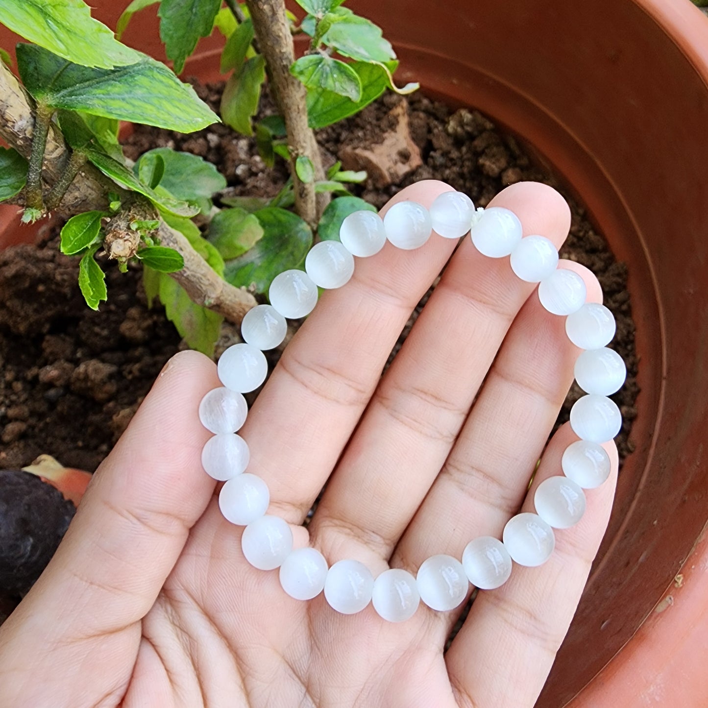 Selenite Bracelet