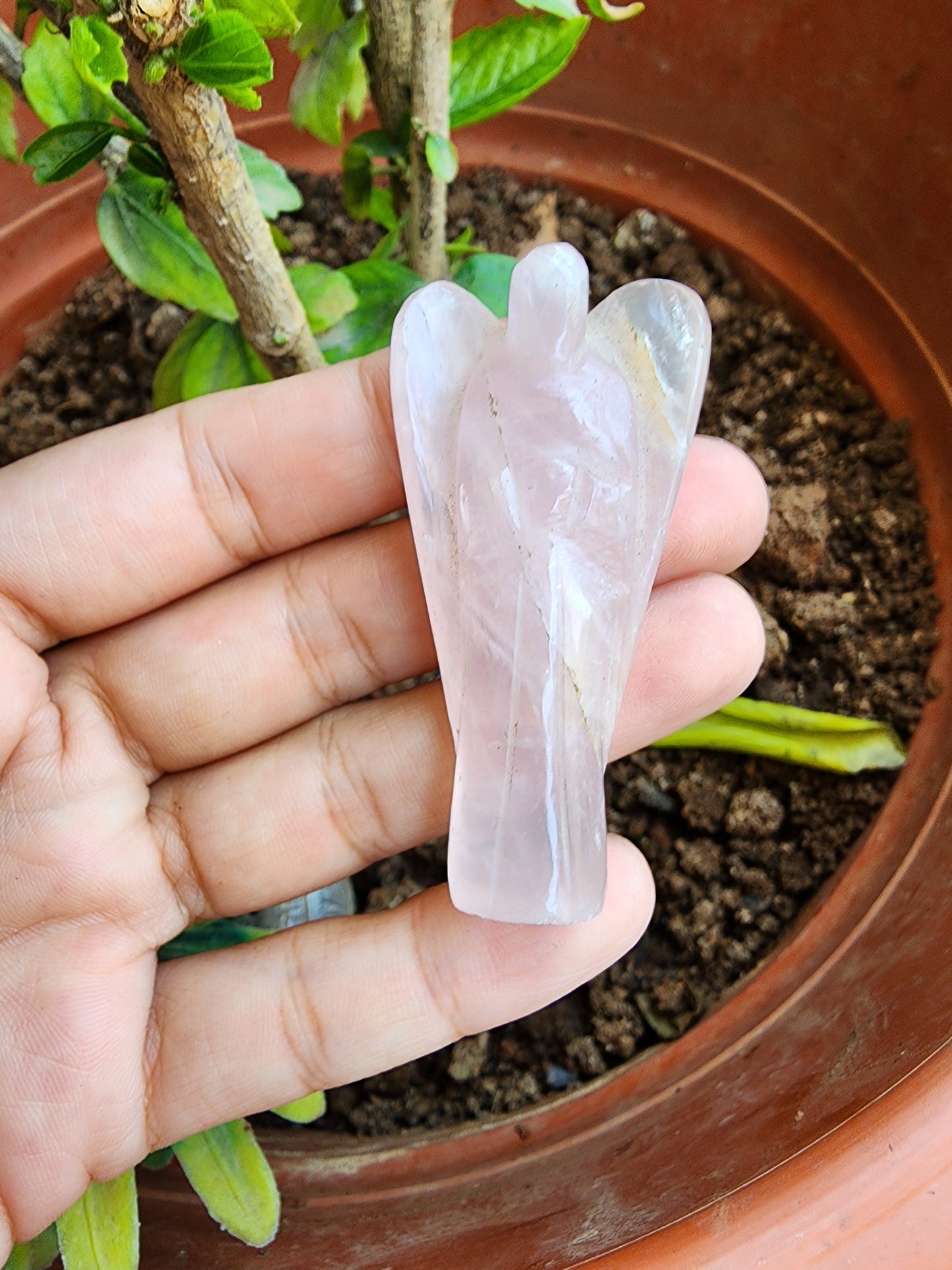 Rose Quartz Angel